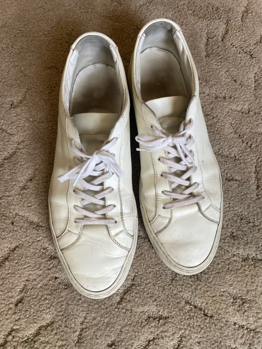 Common Projects Classic White Leather Men’s Sneakers